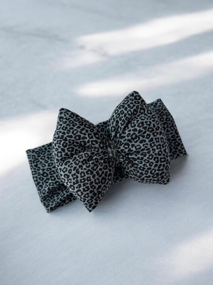 Petrol leopard κορδέλα