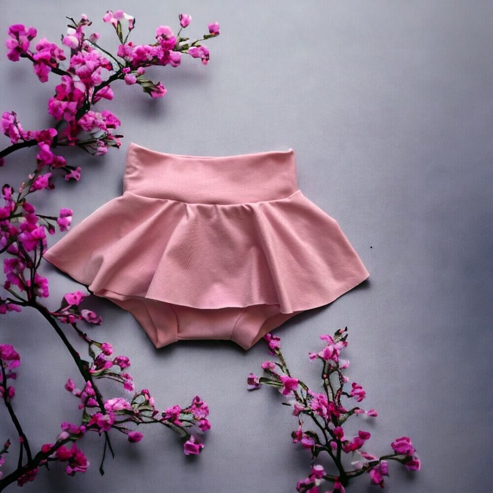 Κουφετένια ροζ tennis style skirt