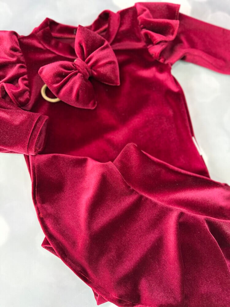 Wine red set