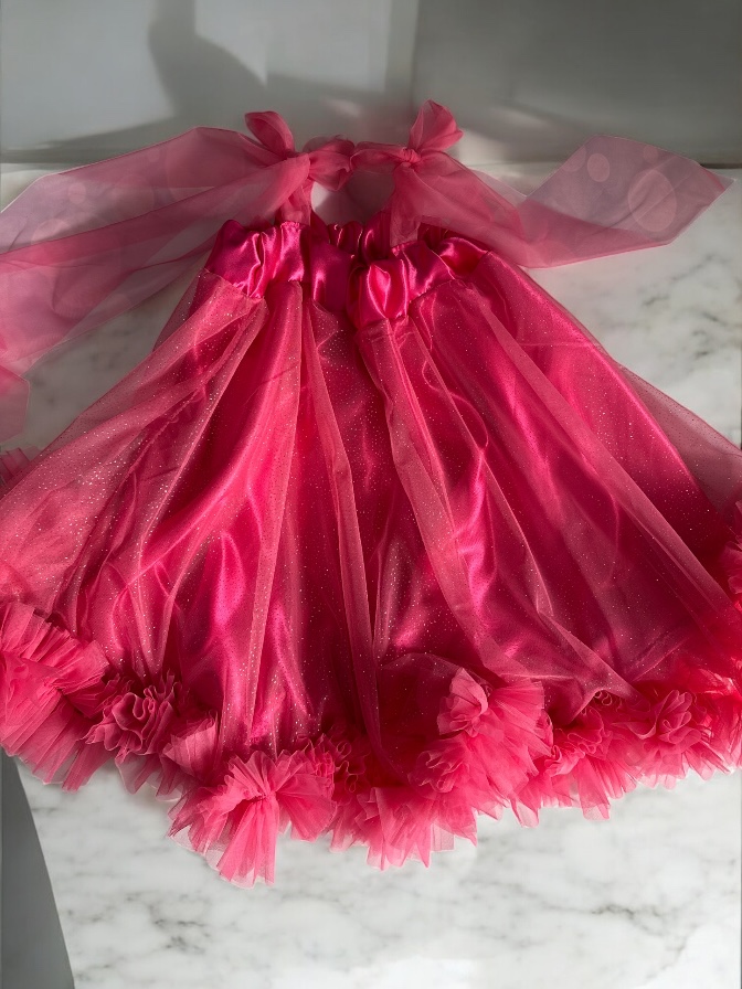 Foucshia fairytale dress