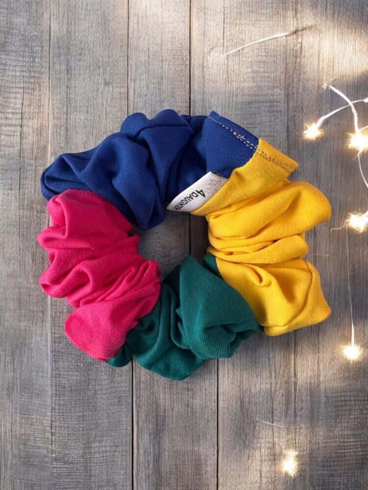 Multicolor xl scrunchie