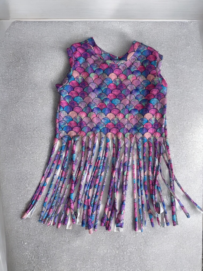Mermaid  fringe top