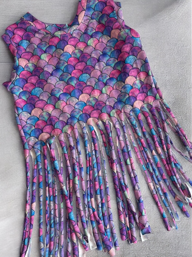 Mermaid  fringe top