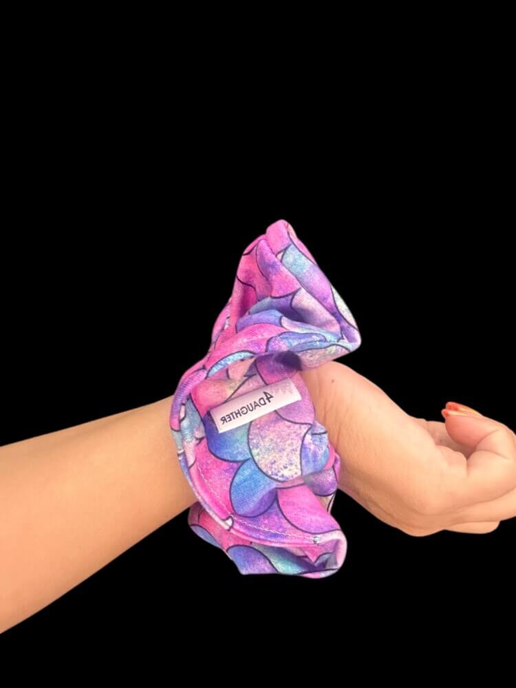 Mermaid scrunchie