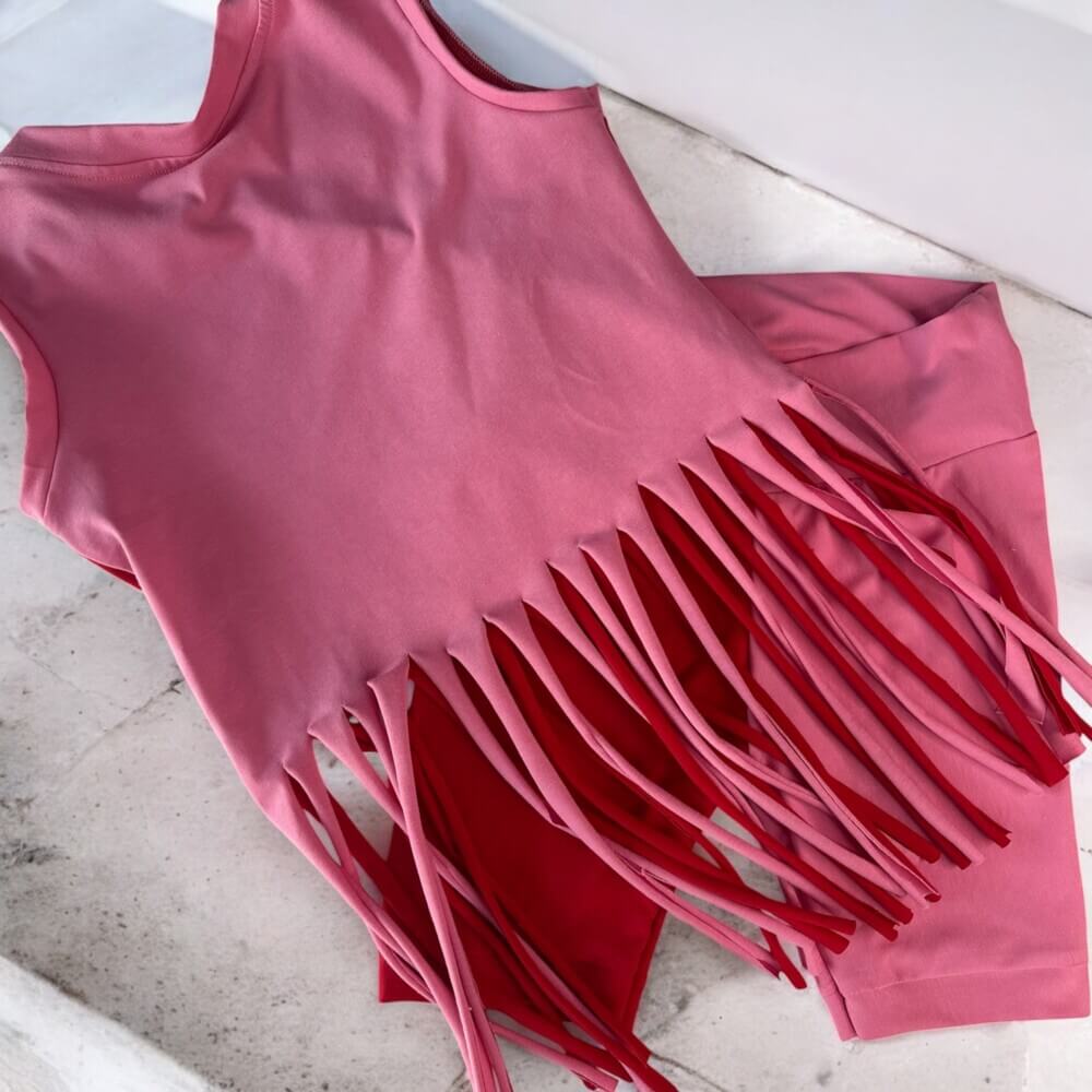 Pink/red  smile set