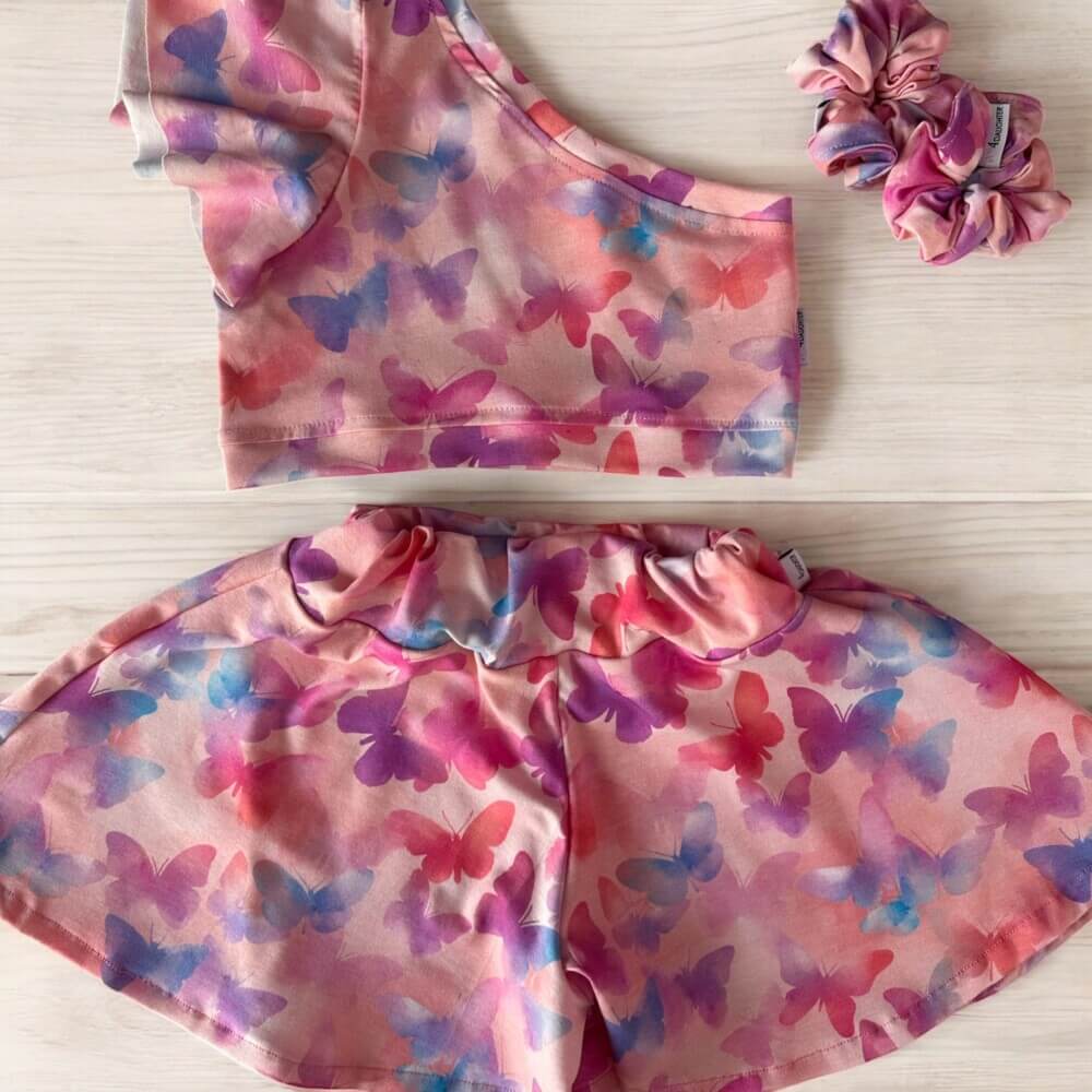 Libelloulas shorts set