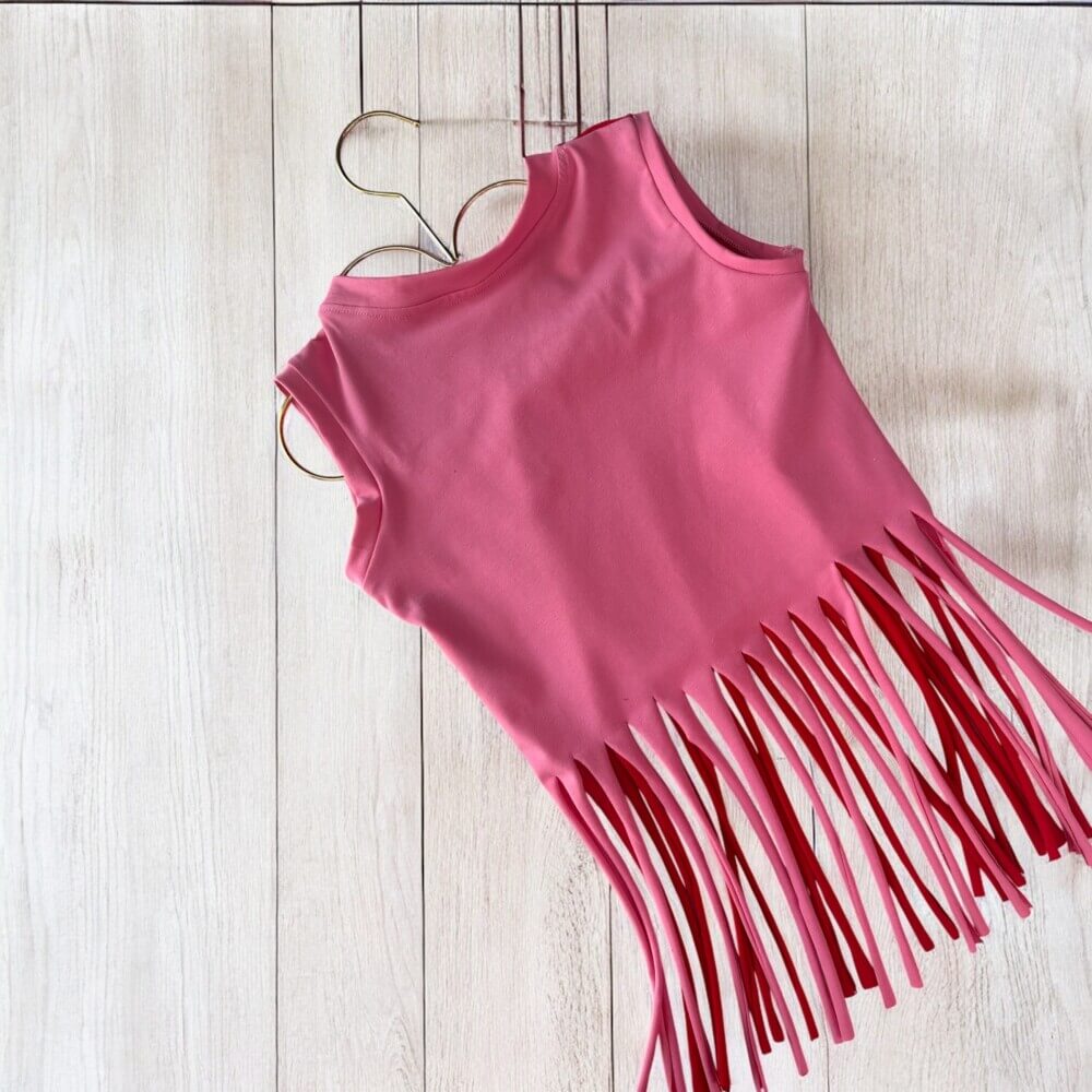 Smile red/pink top