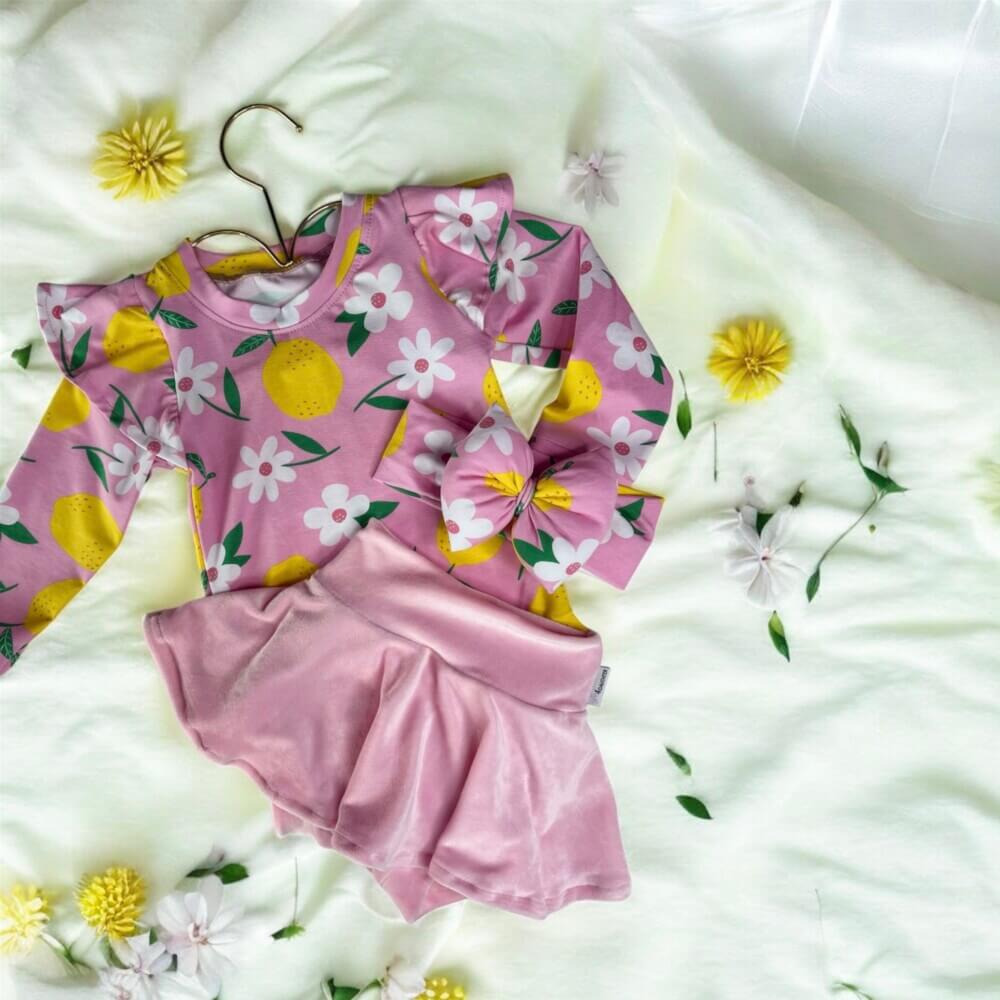 Σετάκι με Ροζ λεμονάκια