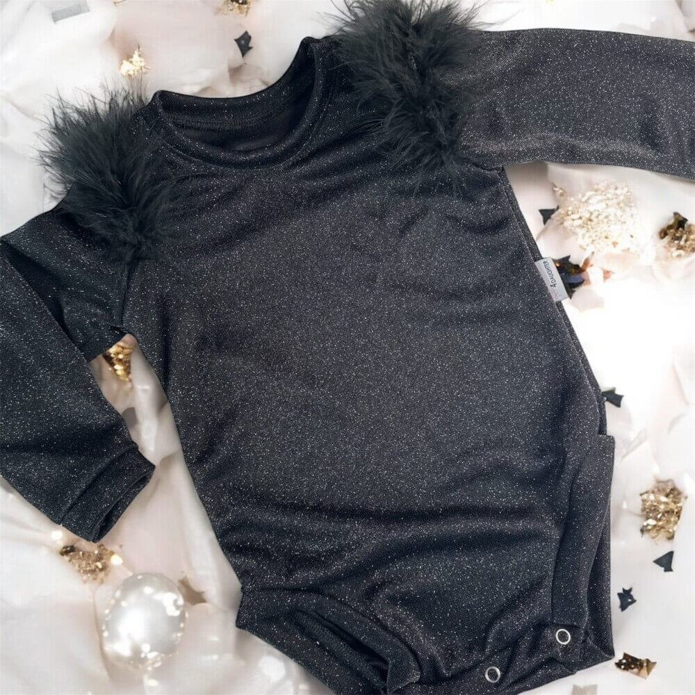 Κορμάκι Glitter wings