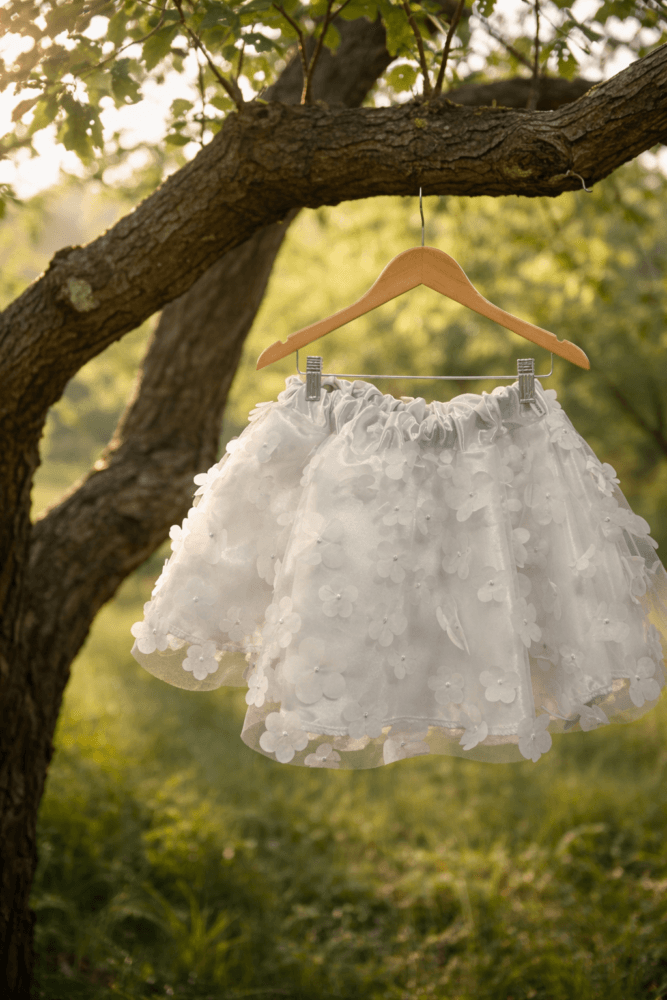 Tutu με τρισδιάστατα λουλουδάκια