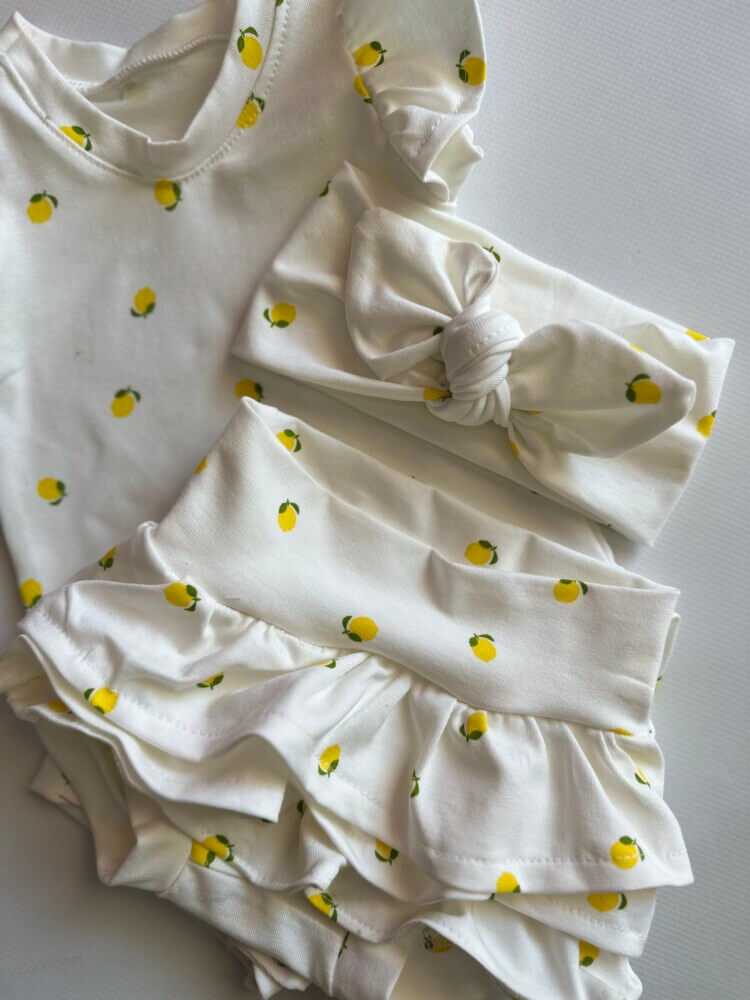 Baby bloomer lemon set