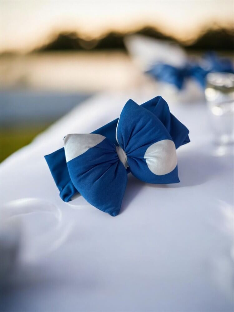 Πουα μπλε κορδέλα