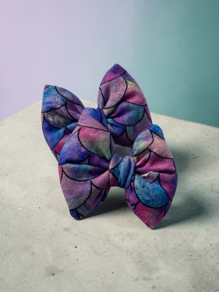 Mermaid mini bows