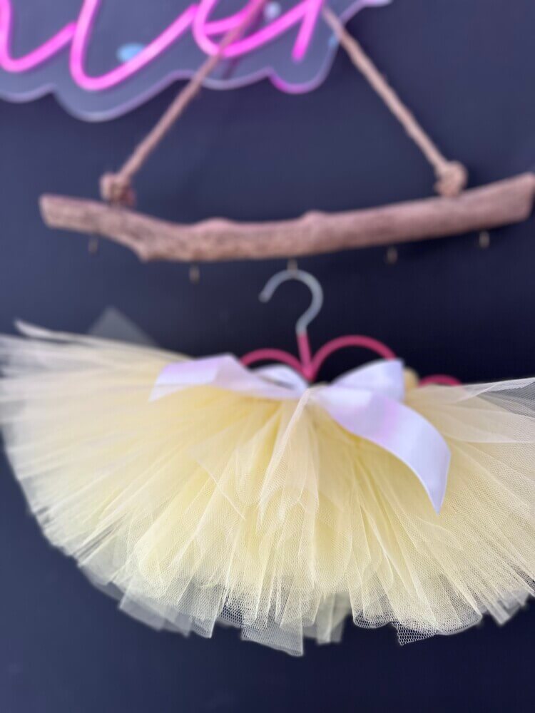 Yellow tutu