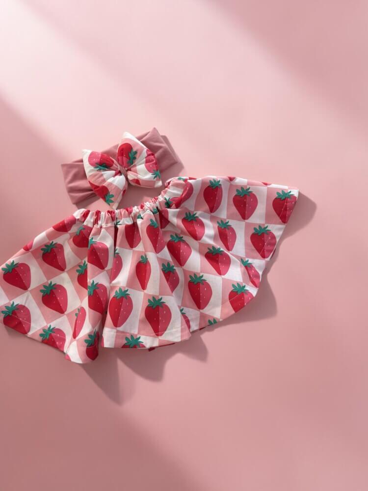 Labada strawberry φούστα