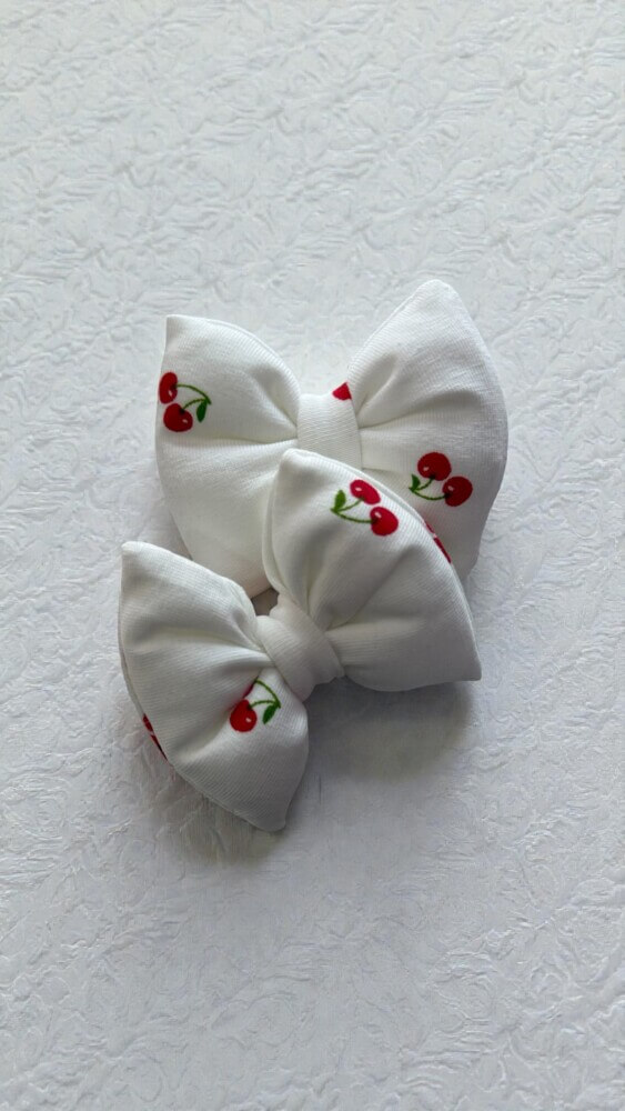 Summer cherries mini bows