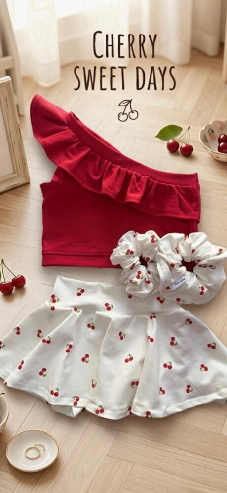 Frabala white skirty cherries🍒
