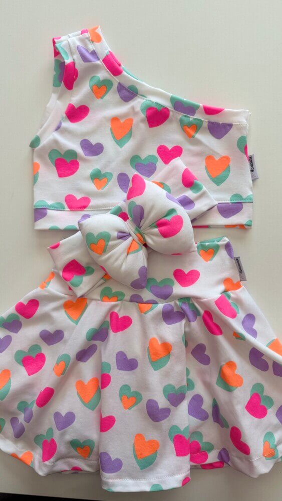 Popup neon hearts 💛
