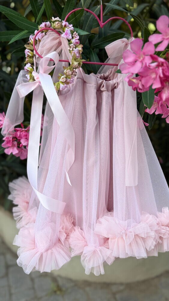 Baby pink fairytale dress