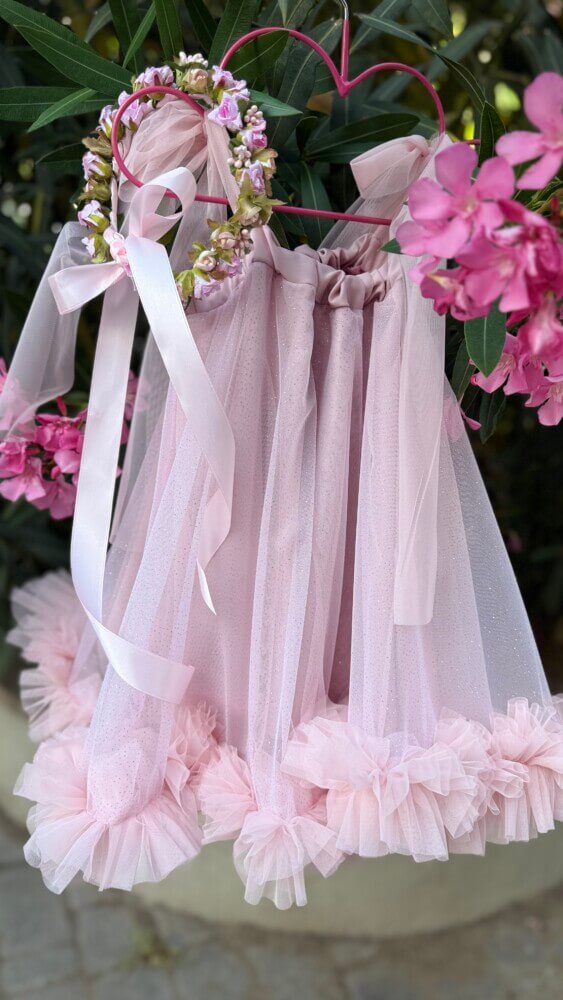 Baby pink fairytale dress