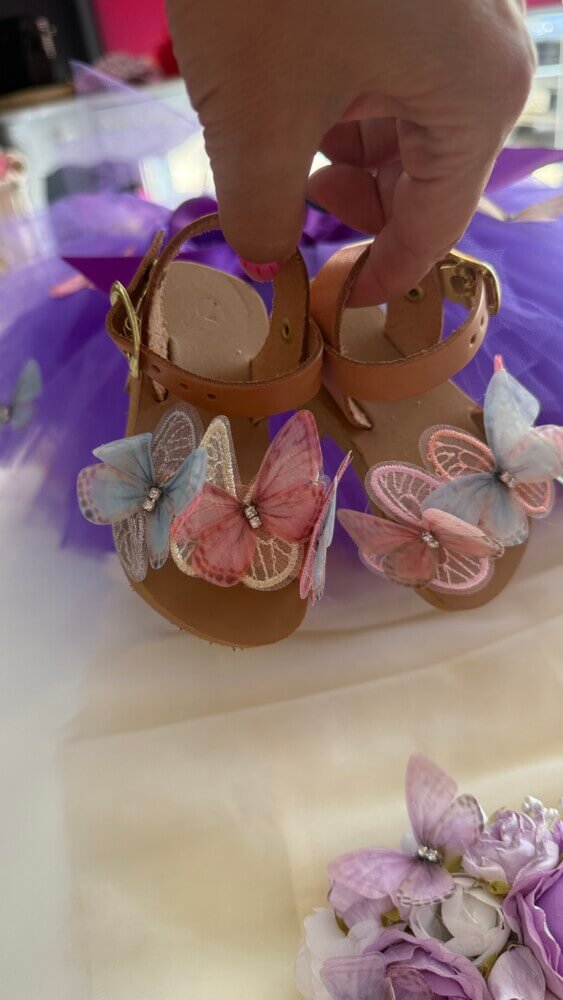 Butterflies sandals
