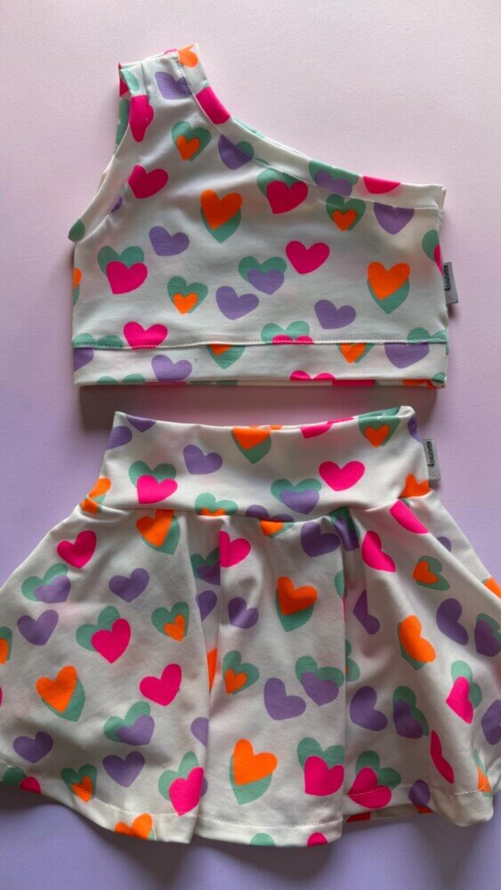Popup neon hearts 💛