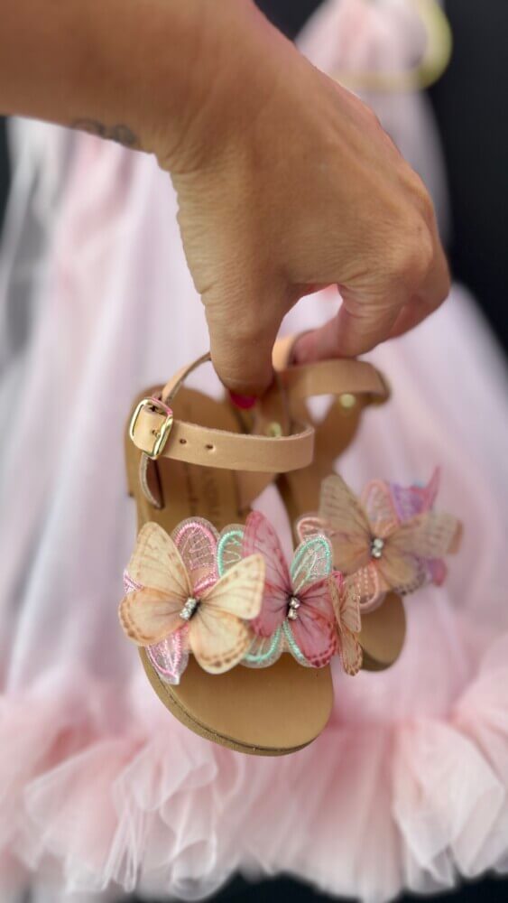 Butterflies sandals