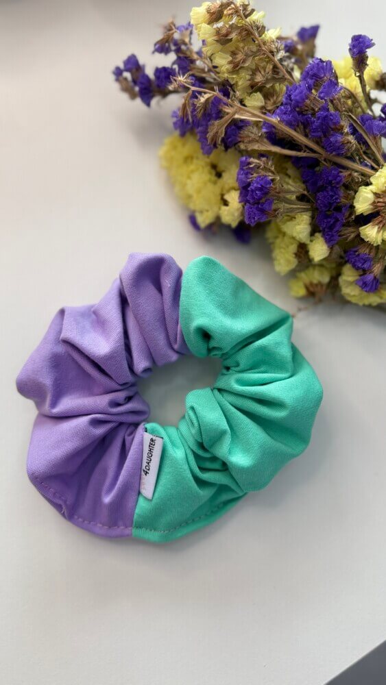 Veraman lila scrunchie