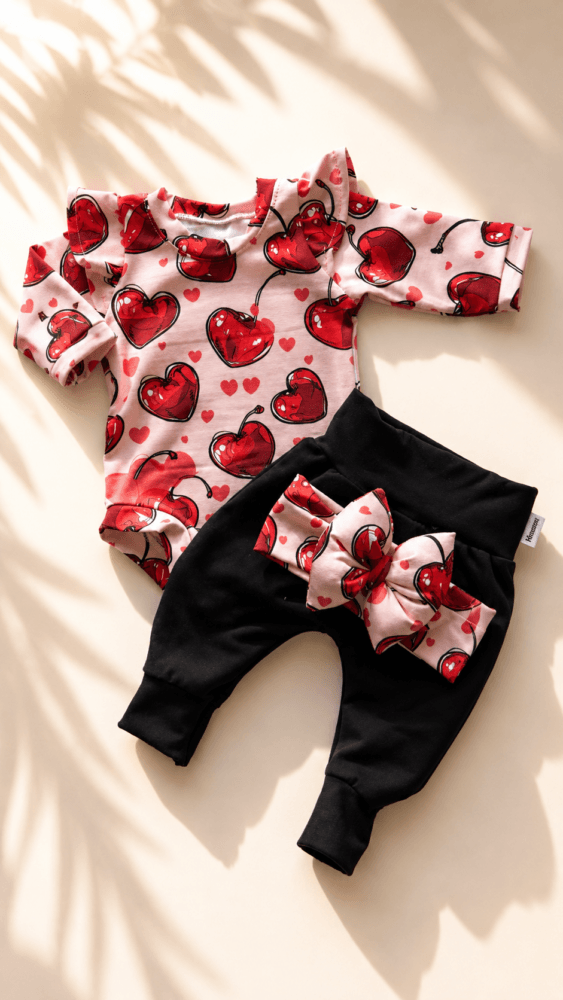 Cherry hearts χειμερινό σετάκι