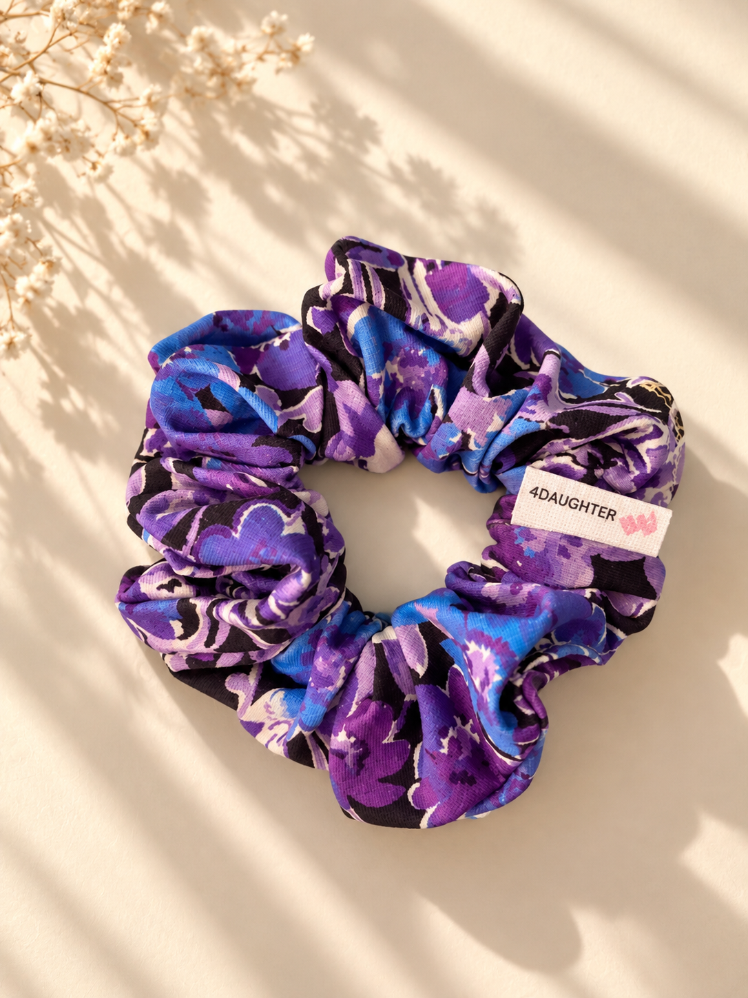 Velvet scrunchie