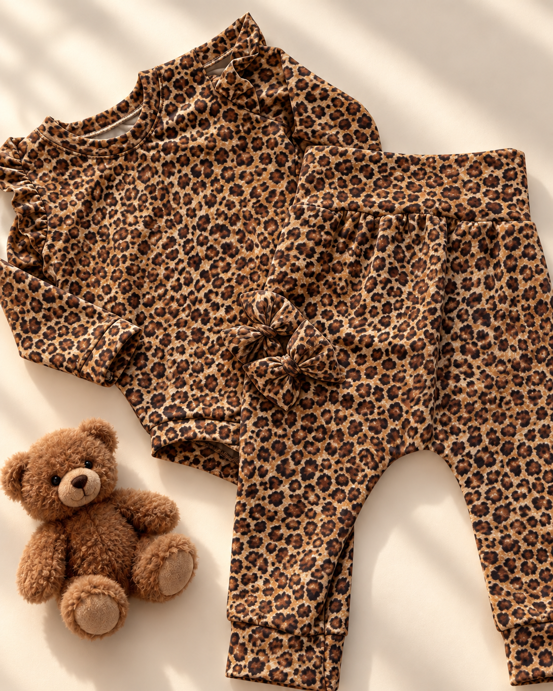 Nude leopard σετ